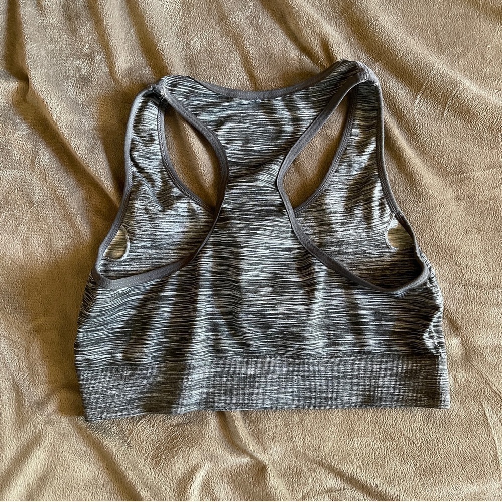 Shadow Sport Set of 2 Sports Bras Gray and Blue - Picture 3 of 7